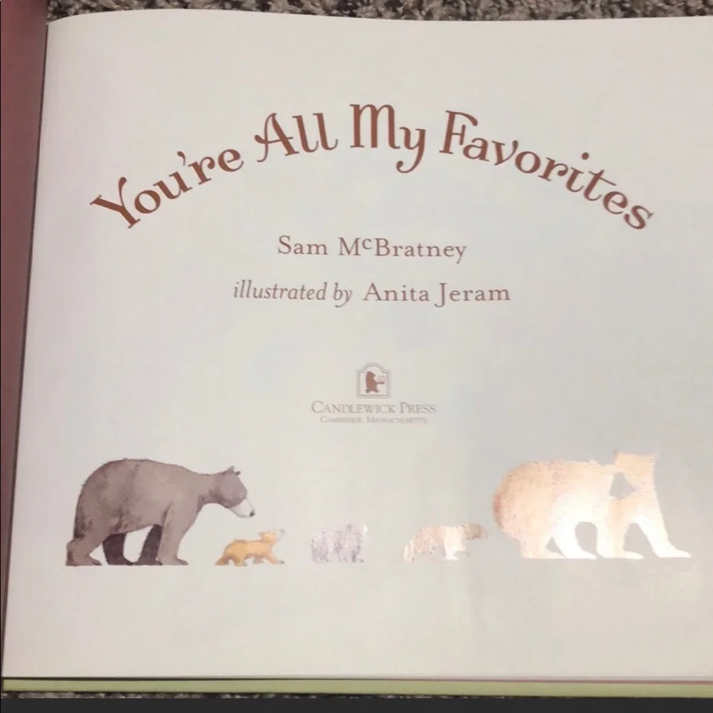 Set of 2 Bear Themed Children’s Reading Books